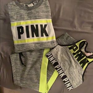 VIctoria’s Secret Pink Sweat Outfit